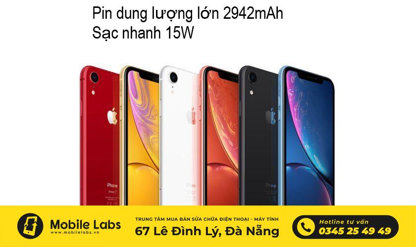 Thay pin iPhone Xr chính hãng Pisen tại Đà Nẵng