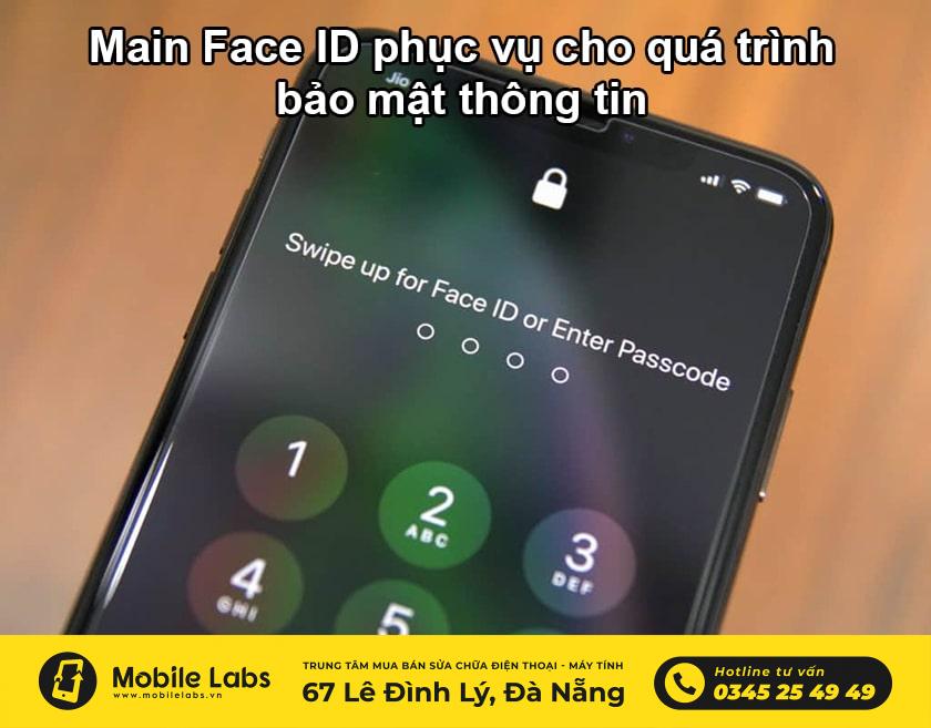 Main Face ID là bộ phận nối liền cảm biến Face ID đến với bảng mạch chủ của máy