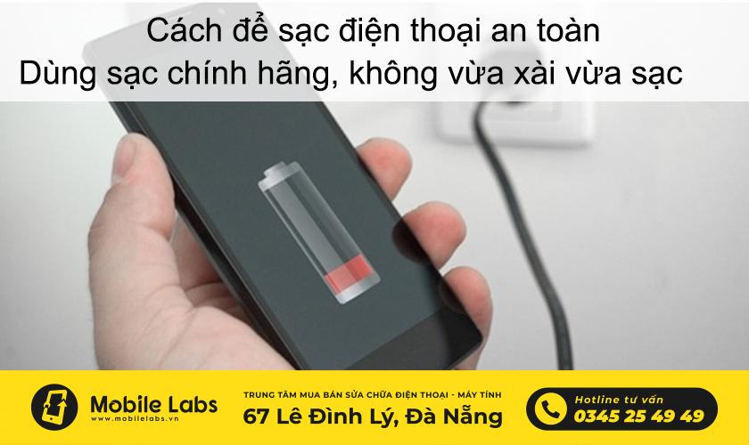 Những cách để sạc điện thoại luôn an toàn cho bạn