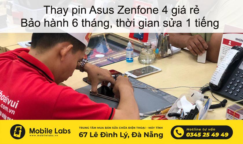 Dịch vụ thay pin Asus Zenfone 4 giá rẻ lấy ngay tại Suadidongdanang.com