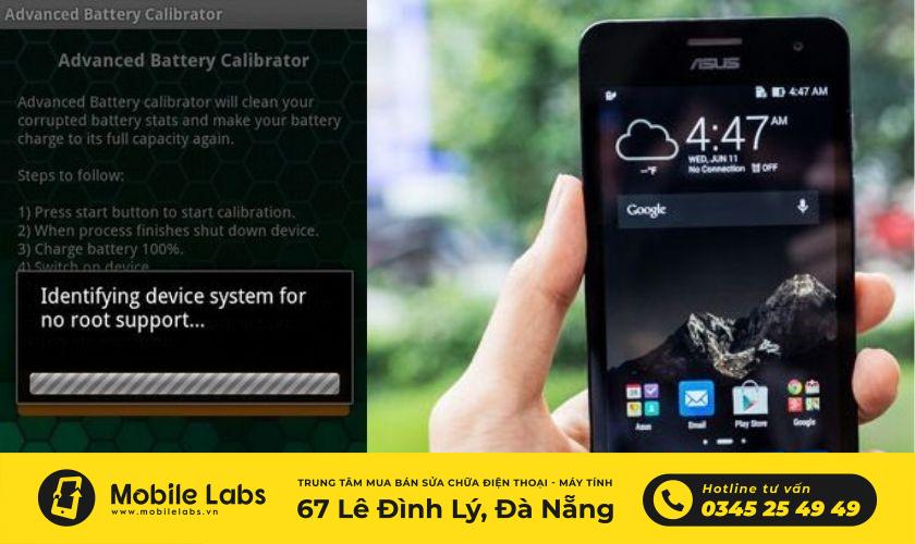Lỗi pin ảo trên điện thoại Asus và cách khắc phục