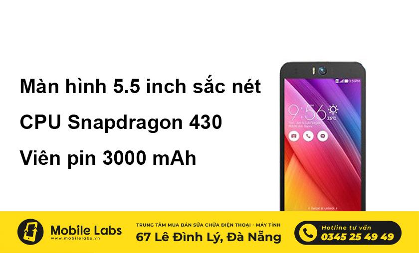 Màn hình 5.5 inch sắc nét, viên pin 3000 mAh