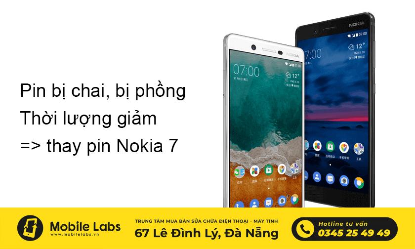 Tại sao phải thay pin Nokia 7?