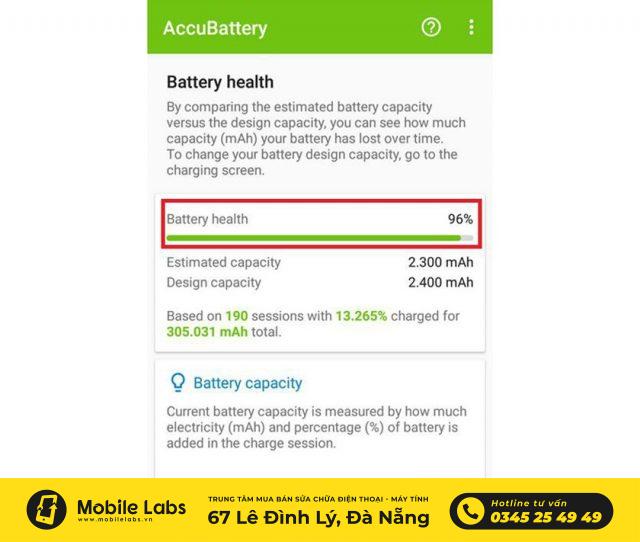 Truy cập Battery Health để kiểm tra độ chai pin