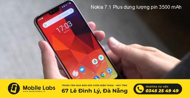 Nokia 7.1 Plus - dung lượng pin cao 3500 mAh