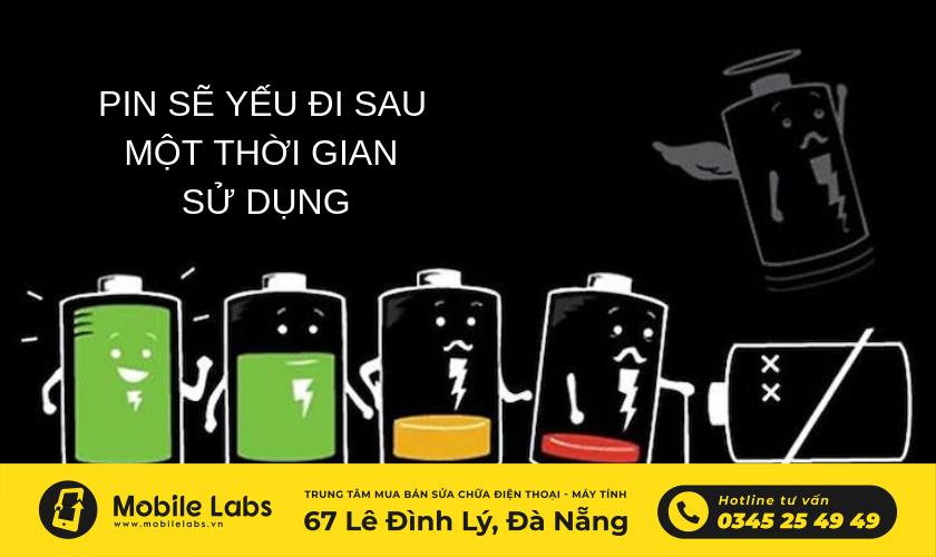 Pin bị chai sau thời gian dài sử dụng